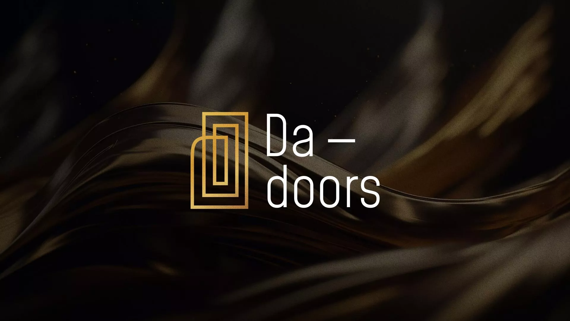 Разработка логотипа для компании «DA-DOORS» в Тихвине